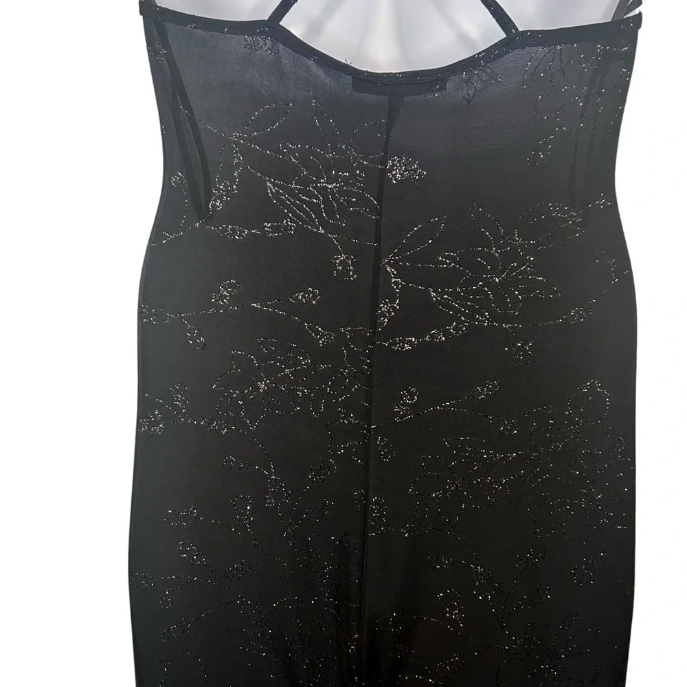 Rampage vintage maxi formal dress size large strappy Whimsigoth fairy 90s Y2K